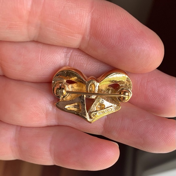 Nina Ricci Bow Brooch - Picture 2 of 3